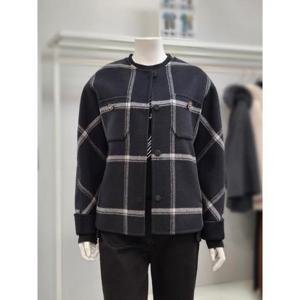 베스띠벨리 세이브존02 체크 울 반코트 BJ-HRX2642-0