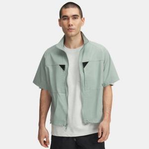 언더아머자켓 DQC 6000798-348 UA Unstoppable 지퍼 반팔 가디건