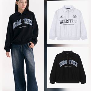 [더데이걸]카라 반집업 스웻셔츠 TGMA25T05