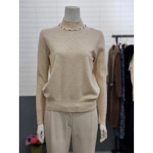 아날도바시니 세이브존02 반목골지 니트 티 AY12KP02N