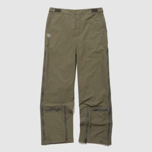 엄브로바지 JQS UP422CPTN0-KAI [UMB X LEEY] 카모 사이드지퍼 트랙팬츠 / kHAKI