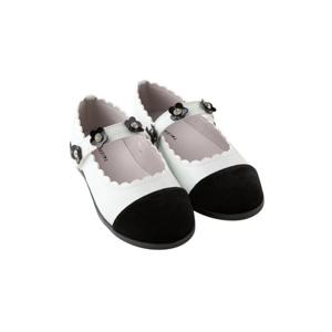 [리틀그라운드](IV)테일스쿱-플라워스칼럽구두(75A14-823-02)