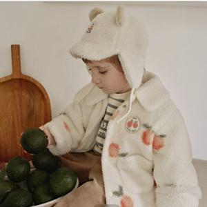 [밍크뮤](OR)오렌지FUR패딩점퍼 35C15-120-020