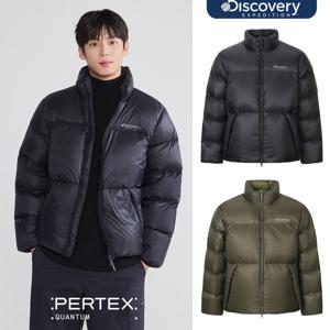 디스커버리 25FW 남성 올튼 하이넥 퍼텍스 퀀텀 다운 숏패딩 DMDJ55056