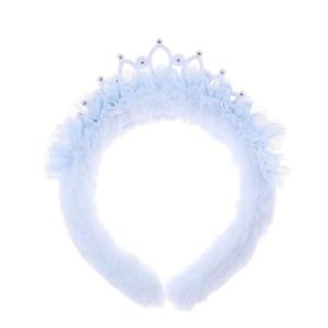 [프렌치캣(정상)]L/BL 퍼 왕관 헤어밴드(Q56DG5141)