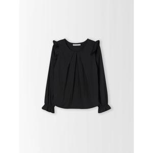 [코인코즈]숄더 프릴 블라우스_CD5AB712