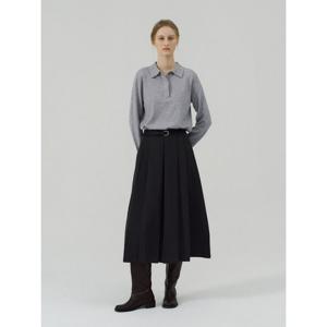 [코인코즈]벨티드 핀턱 스커트_CD5AS902