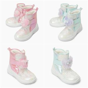 [베네통키즈]하트 퍼 패딩 부츠QCSH13561