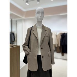 [숲]베이직 투버튼 모직자켓 SC1JK301