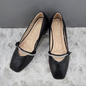 [탠디]보석 스트랩 펌프스 X2HS50DY27 G-BLACK 4SD JJ