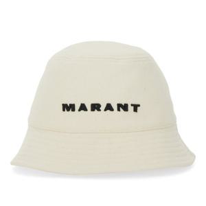 이자벨마랑 로고 자수 헤일리 버킷 햇 CU001XHA_A2C04JECBK