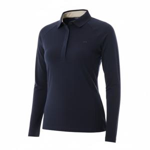 J.LINDEBERG 25FW FLOR LONG SLEEVE POLO (GWJT13383-6881) (여성 플로르 롱 슬리브 폴로)