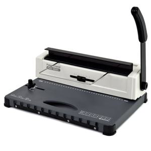 [현대오피스] 와이어링 제본기 WS-360C 원형천공 15매 마진조절 스프링