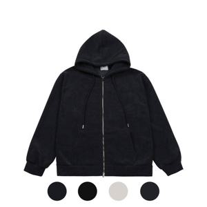 [모로엠]FW 기모 골지 후드집업 코듀로이 점퍼 HIT-JUK-Q015