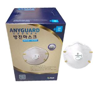 애니가드 안면부여과식 방진 마스크 VC-102V 10개입