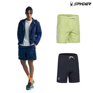 [스파이더] 공용 시어서커 반바지 SPHMCNTR305U