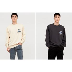 [지프]남여공용 EXPLORE 산 JEEP 맨투맨 (JP1TSU846)