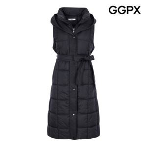 GGPX  스퀘어 퀼팅 스트랩 패딩 베스트 (GPCVT002F)