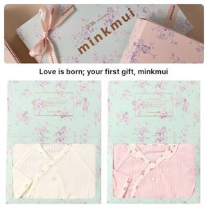 [밍크뮤]쁘띠프룻.플라워모달배내가운 3617000103 36170-001-03 04 출산백일돌선물