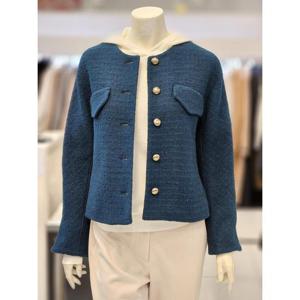 더아이잗 세이브존07 노카라 버튼 울 자켓 IPBA0JK271