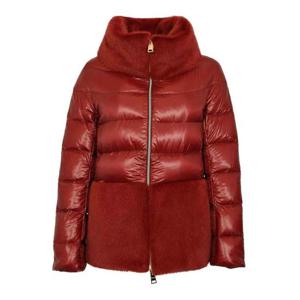 에르노 울트라라이트 나일론  레이디 얼터너티브 퍼 케이프 자켓