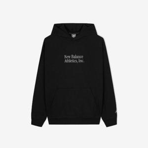뉴발란스후드티 EQS NBN0F42823-19 UNI ESS 프리미엄 레터링 후드티 (SEMI OVER FIT)