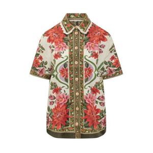 팜 리오 셔츠 344169 26106 FLORAL PAULA BLACK