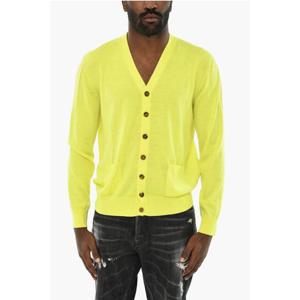 디스퀘어드2 가디건 S74HA1301 S18174 173 Yellow