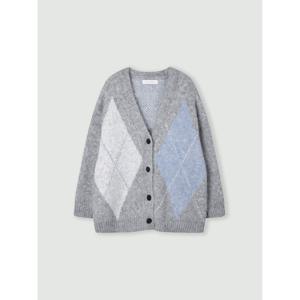 [코인코즈]빅 아가일 V넥 가디건_CD5WD605