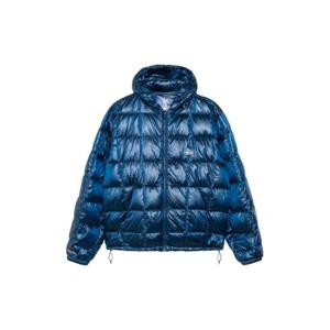 Stussy스투시 미드웨이트 후드 퍼퍼 로얄 115783