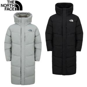 노스페이스 NC1DR51 남여공용 롱패딩 오비르 하이브리드 다운 코트