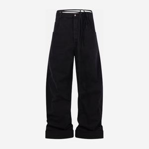 앤드뮐미스터 블랙 코튼 데님 배기 진 B0010308 FA038099