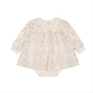 [에뜨와]그레이스바디수트 07S717982 /출산,신생아 백일선물,긴팔우주복,바디수트