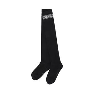 [마스터바니] 여성 글리터 로고 자카드 논슬립 니삭스