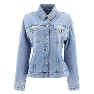 아크네 23SS FN-WN 레귤러핏 데님 자켓 라이트블루 A90501 228