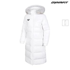 [다이나핏] (택가 619,000원) 화이트 여성 VERSE (벌스) 롱 다운 YWW24536W2
