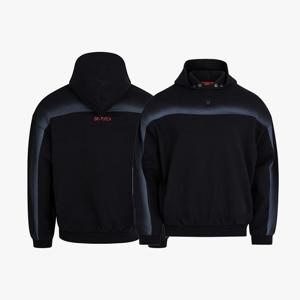 [스파이더] 남성 빅펀치 스프레이 후드 티셔츠 SPLPCNHD241MBLK