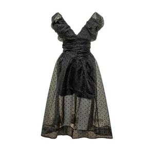 가니 원피스 A1030107 099 BLACK