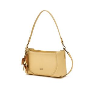 [닥스ACC][RIA] 소가죽 플라워 참장식 숄더백S DCBA6E560Y2