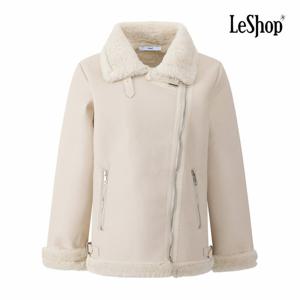 [르샵] 페이크 레더 시크 자켓 (BQ1JK001A)