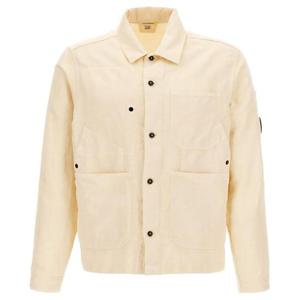 CP 24SS 렌즈 와펜 오버 셔츠 자켓 라이트옐로우 16CMOS277A 006273G 402