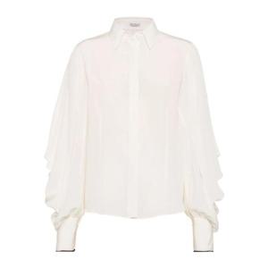 26SS 브루넬로 쿠치넬리 실크 셔츠 MB993MR506C600 TP570047759