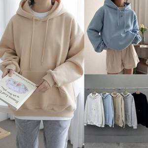 나야홍 / 위쉬몰 SE 민무늬안감기모후드티(V945H512) 빅사이즈