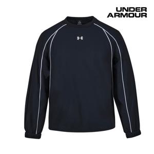 [언더아머(백)]남여공용 APAC 스포츠스타일 우븐 크루 라운드 맨투맨 티셔츠 6014349-001