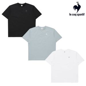 [르꼬끄] 남녀공용 레터 그래픽 르프레쉬 루즈핏 반팔티 QR123LRS21