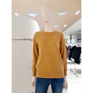 [숲]심플 라운드넥 미니와플 긴팔 니트 SC2LK88