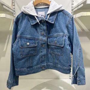 에스핏 HC21 크롭 데님  자켓 SJZ101FJJK40