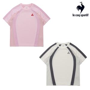 [르꼬끄][40% OFF] 여성 레이스 져지 반팔티 QQ122LRS37