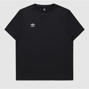 엄브로 베이직 폴리 스판 스몰로고 반팔 티셔츠 B1 UR121SRS14 BLK0 WHT0
