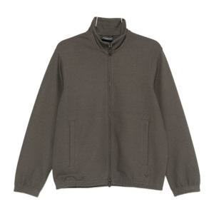 엠포리오아르마니 스탠드 칼라 집업 재킷 EM005380 AF13700F822